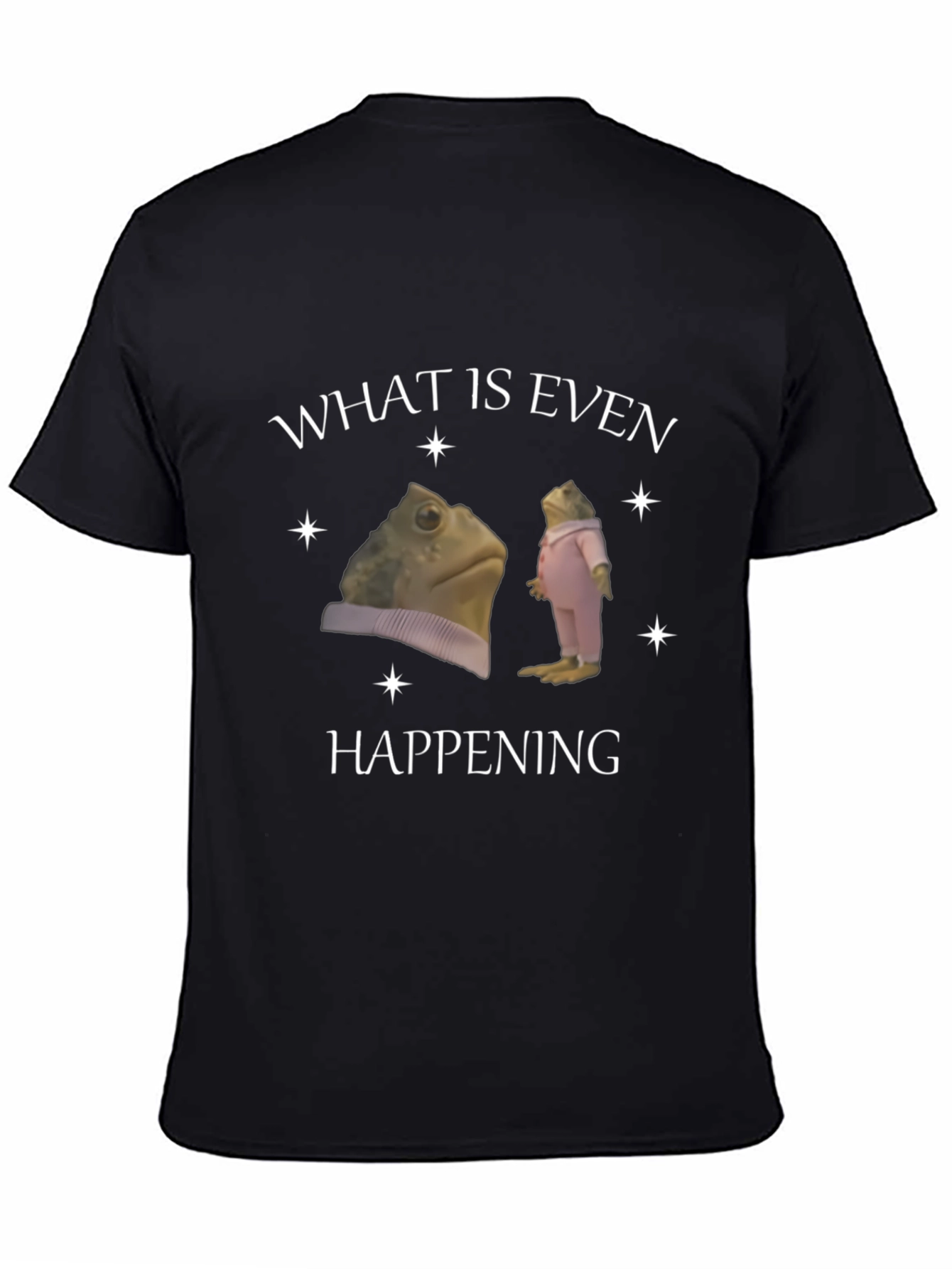 What is Even Happening Frog T-Shirt