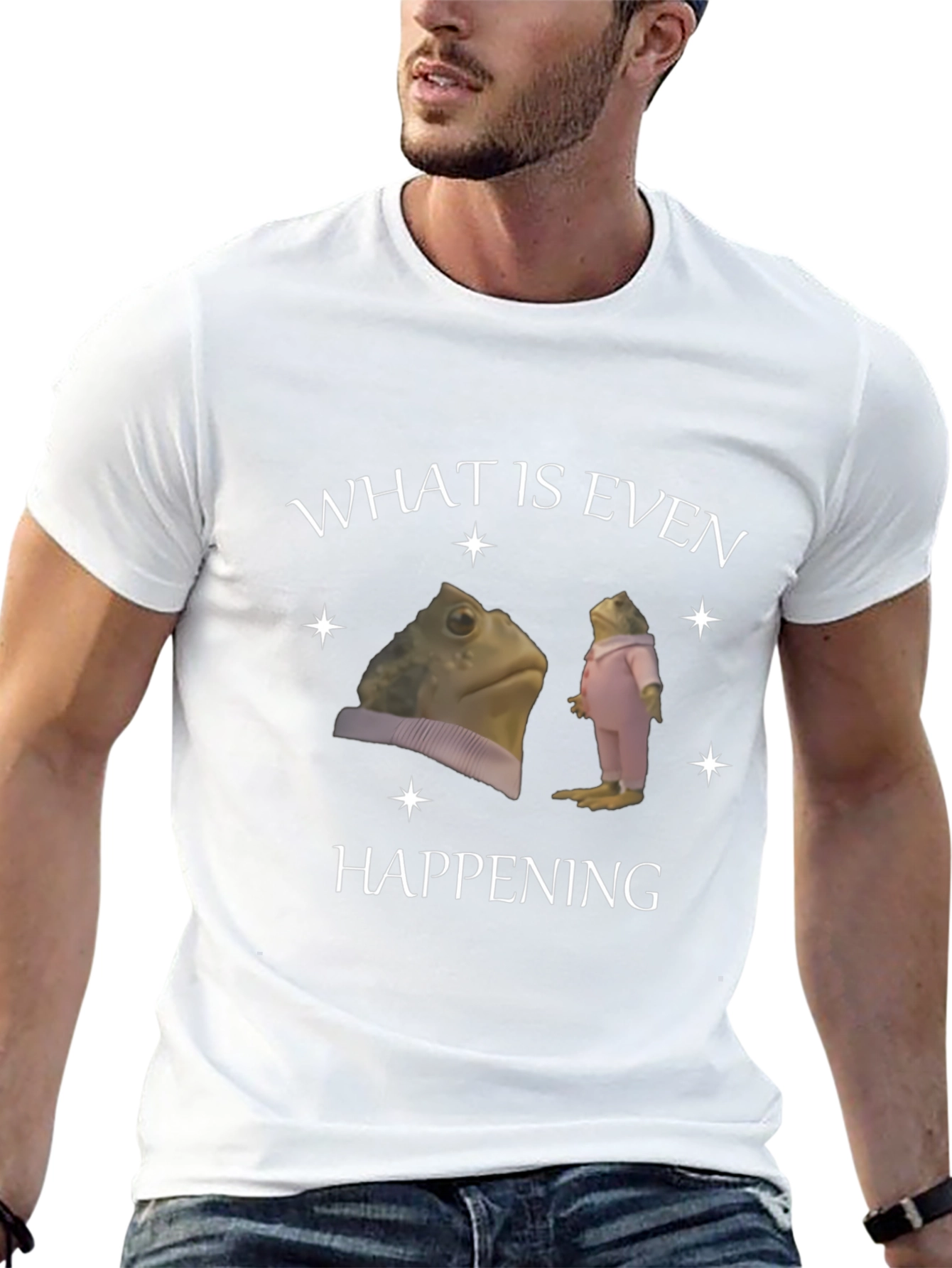 What is Even Happening Frog T-Shirt