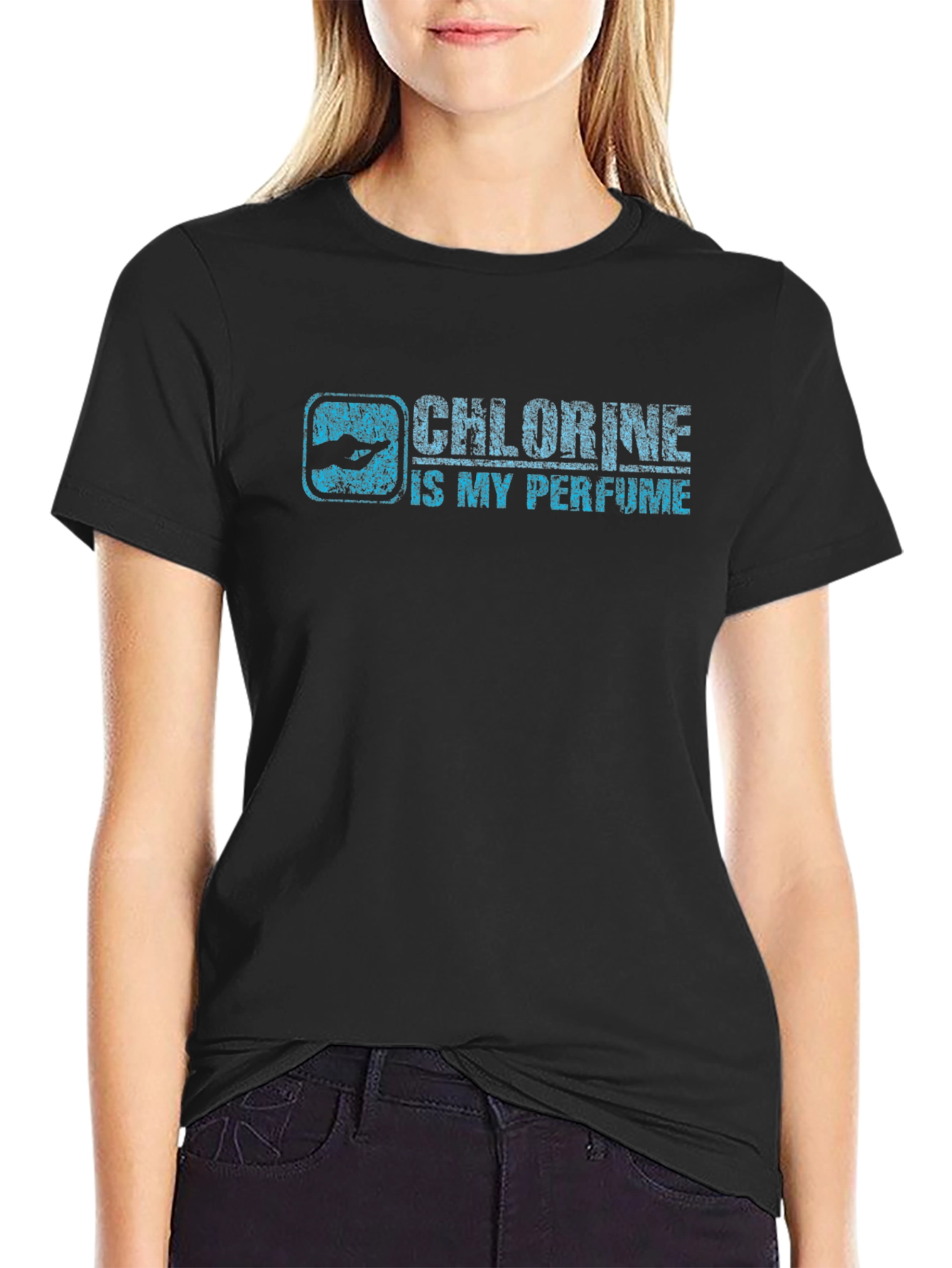 Chlorine is My Perfume Graphic T-Shirt