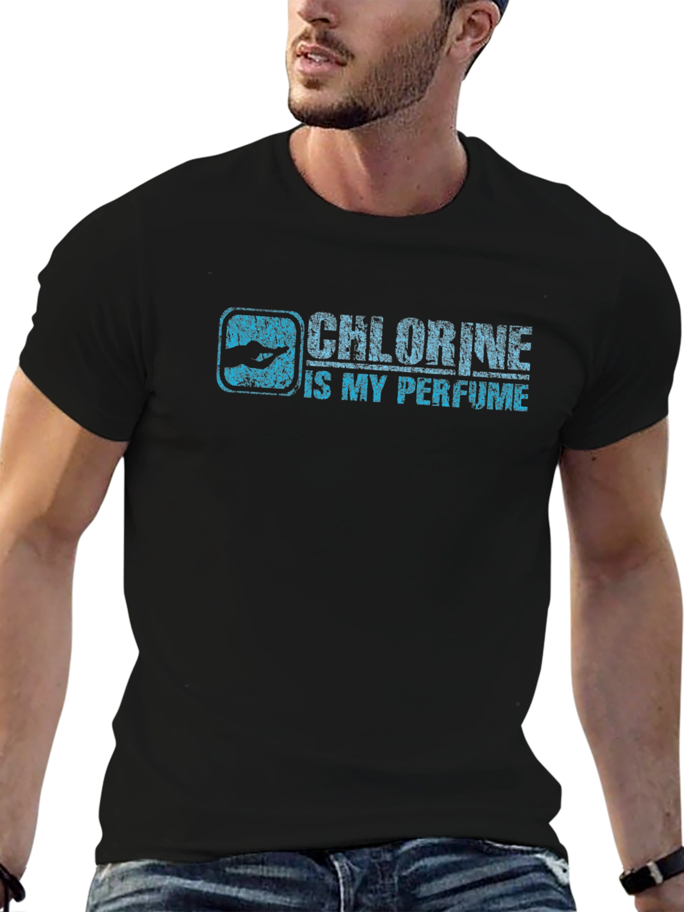 Chlorine is My Perfume Graphic T-Shirt
