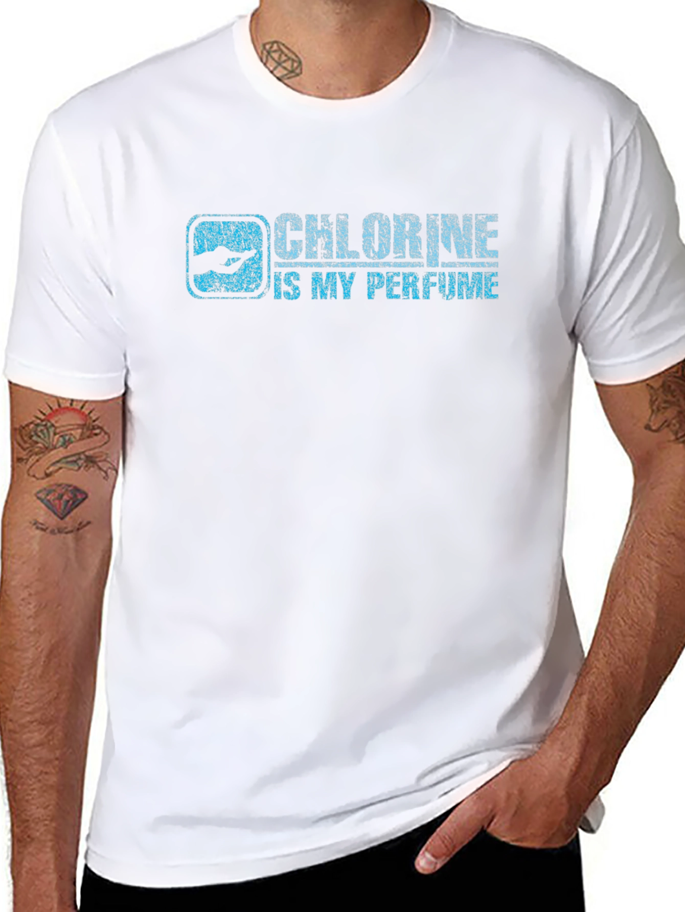 Chlorine is My Perfume Graphic T-Shirt