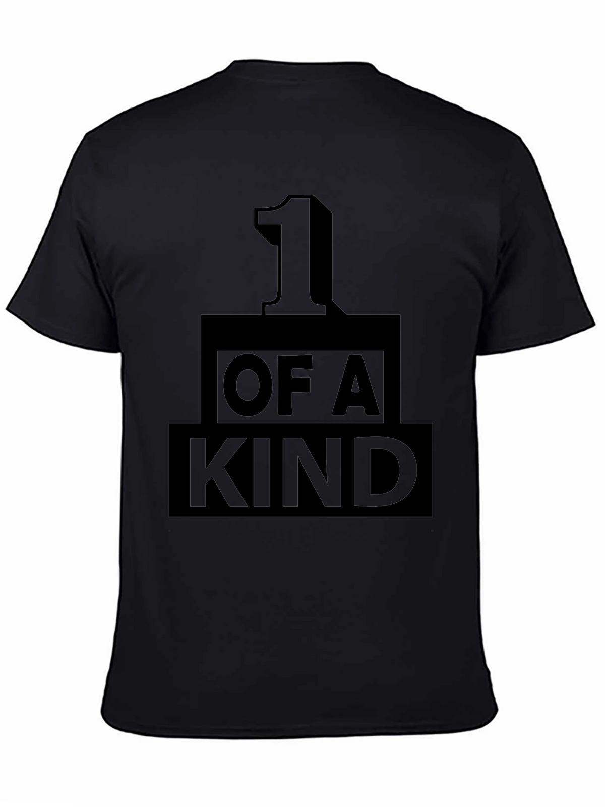 One of a Kind Black Graphic Tee