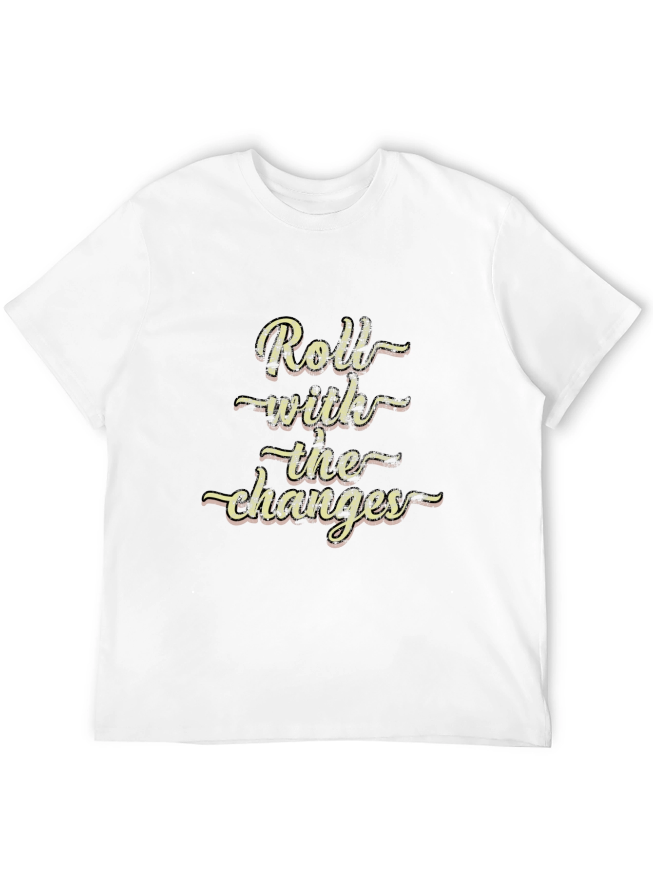 Roll With the Changes Graphic Tee - Black