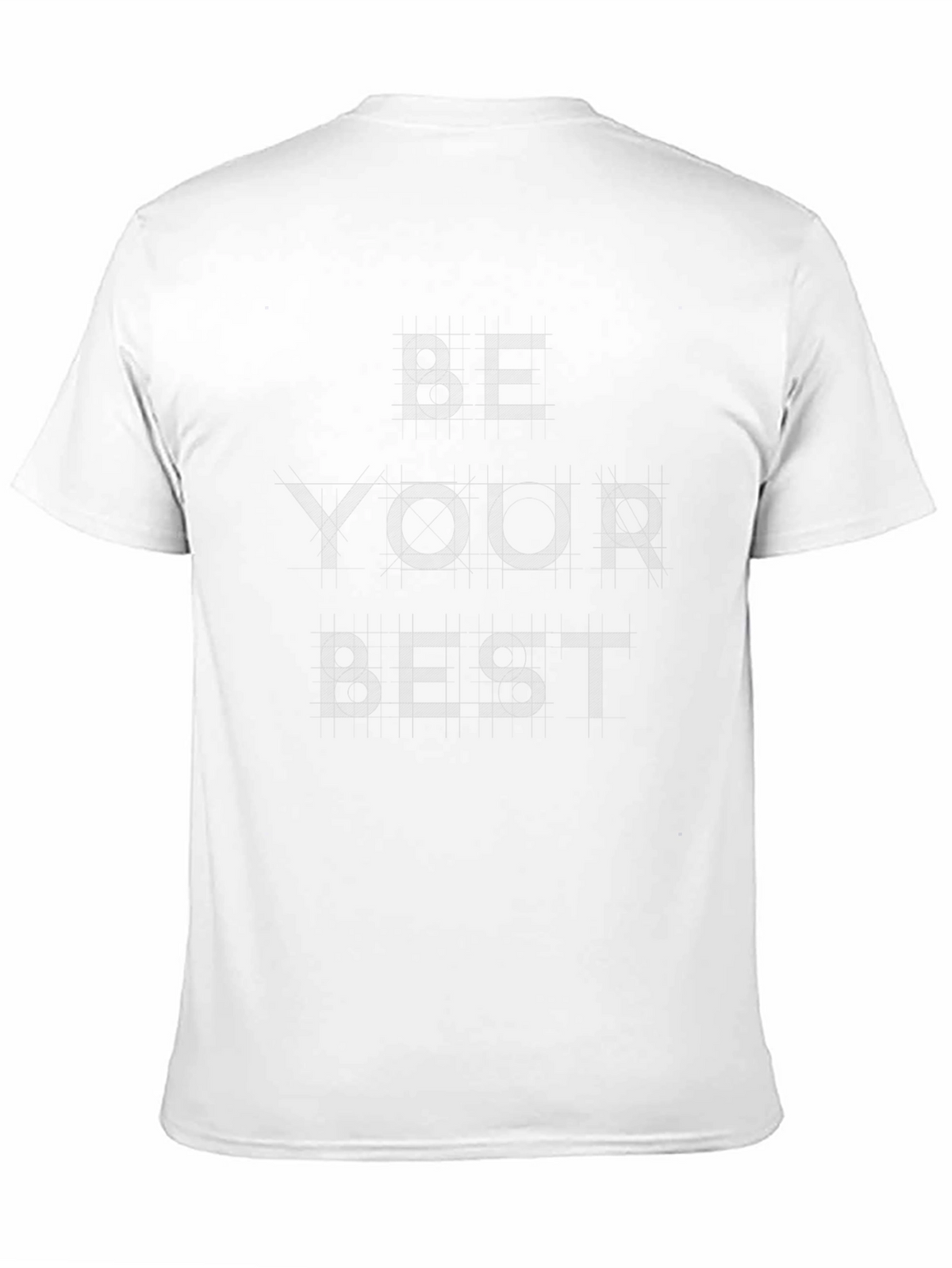 Mens Black Graphic Tee - Be Your Best
