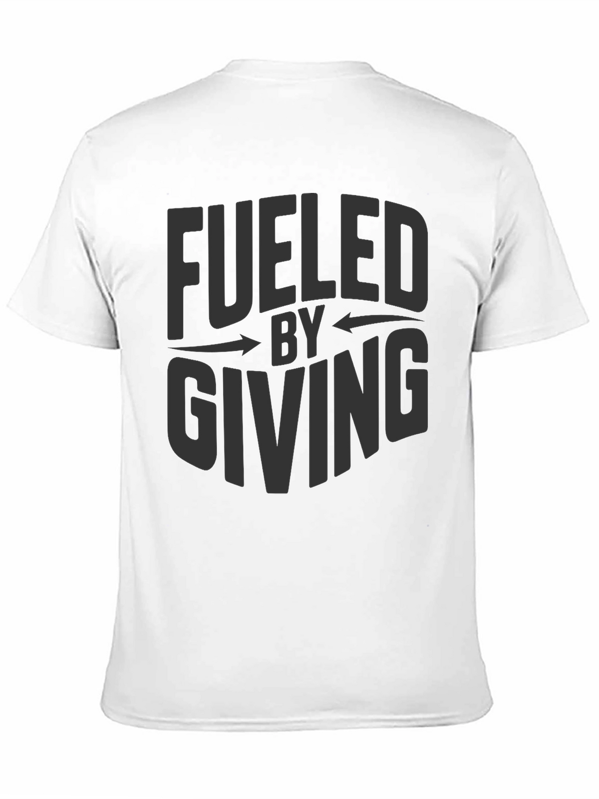 Fueled By Giving Graphic Tee - Stylish Comfort