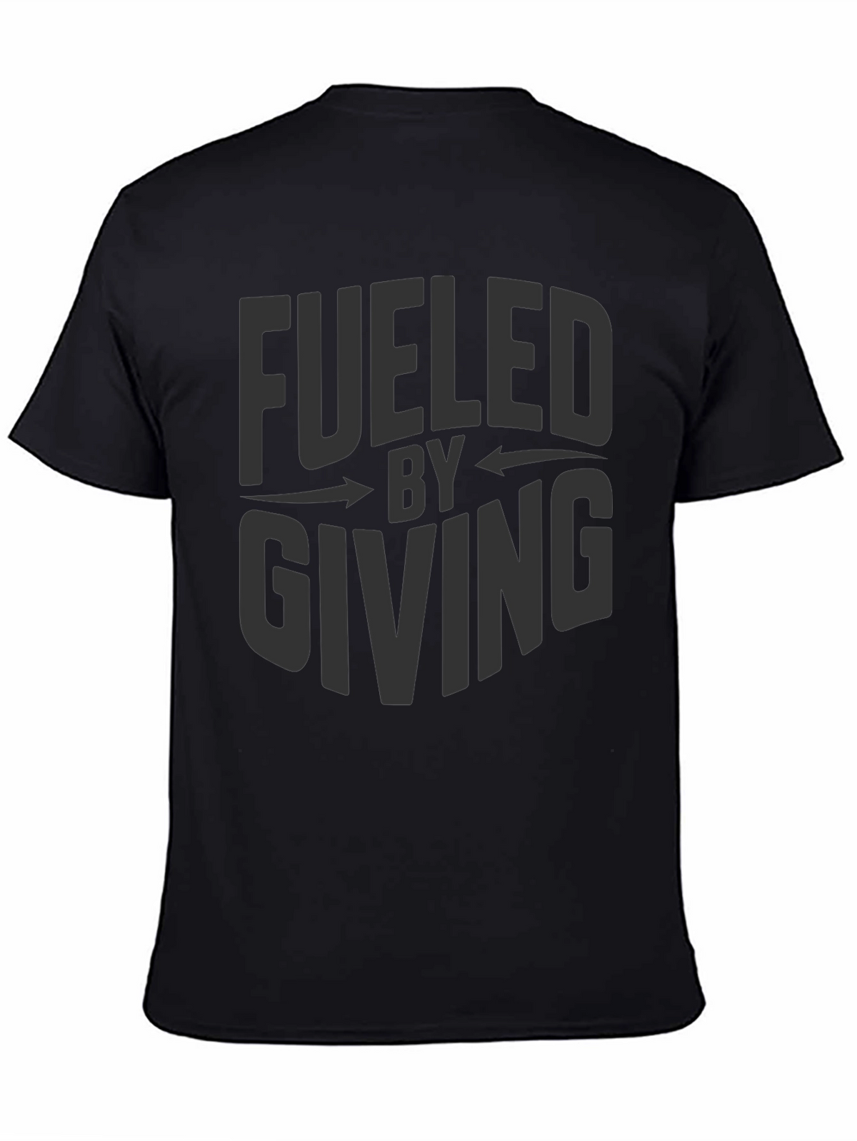 Fueled By Giving Graphic Tee - Stylish Comfort