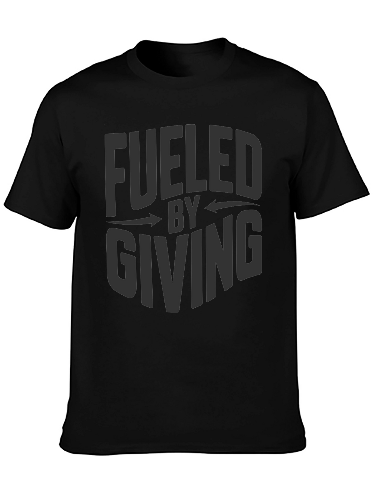 Fueled By Giving Graphic Tee - Stylish Comfort