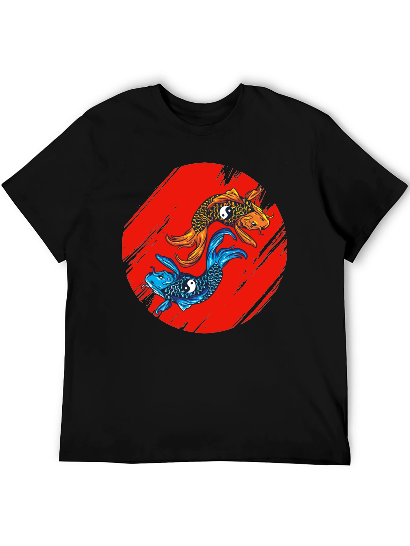 Koi Fish Yin Yang T-Shirt