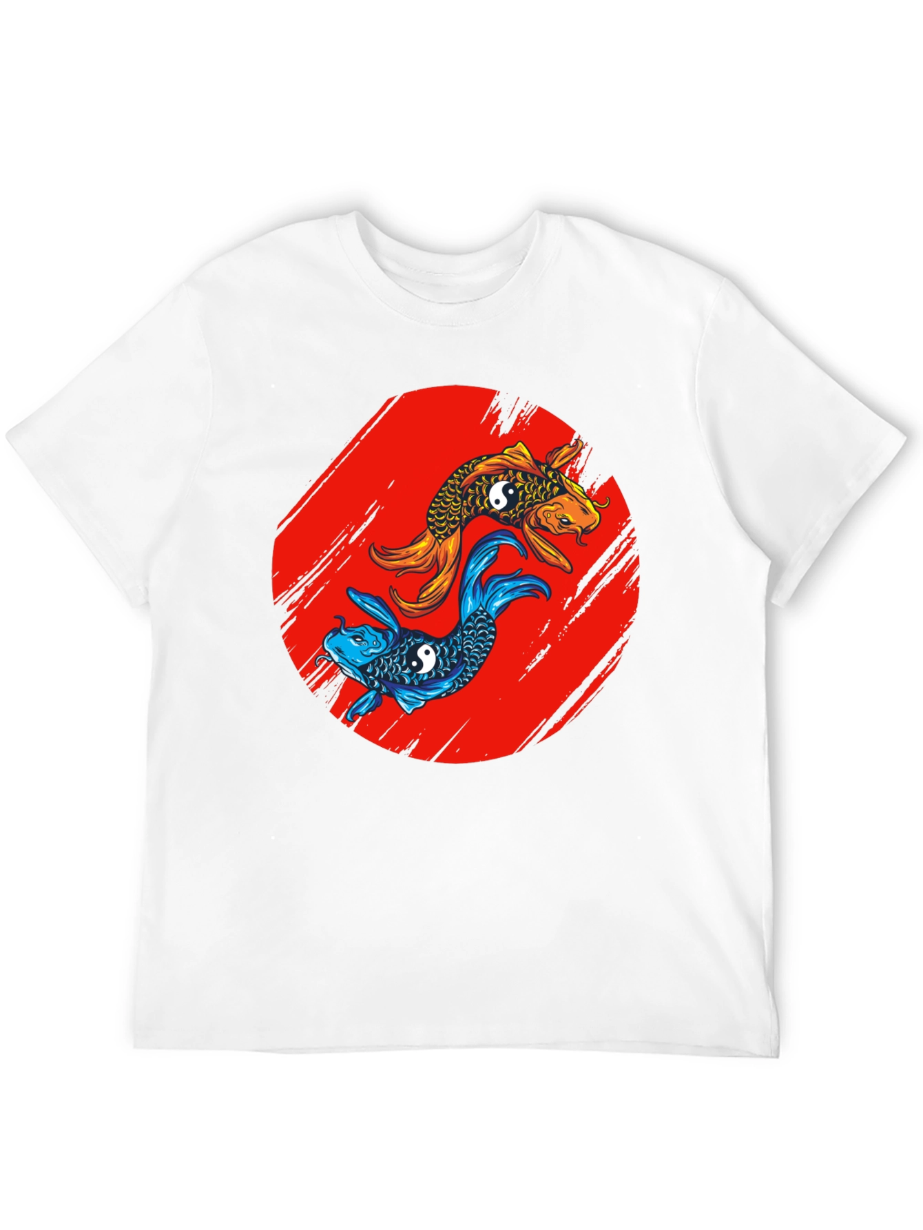 Koi Fish Yin Yang T-Shirt