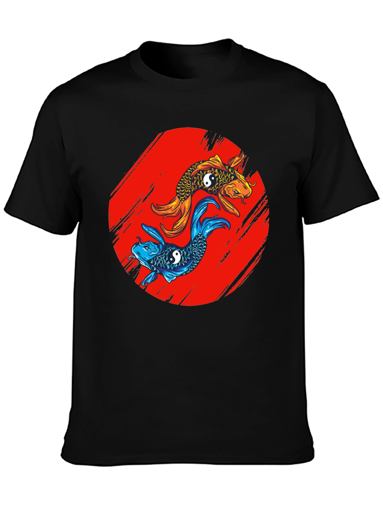 Koi Fish Yin Yang T-Shirt