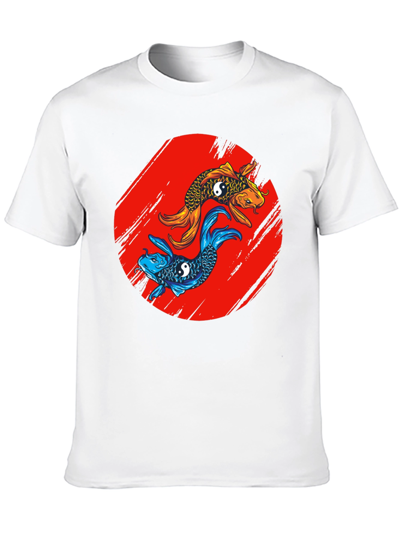 Koi Fish Yin Yang T-Shirt