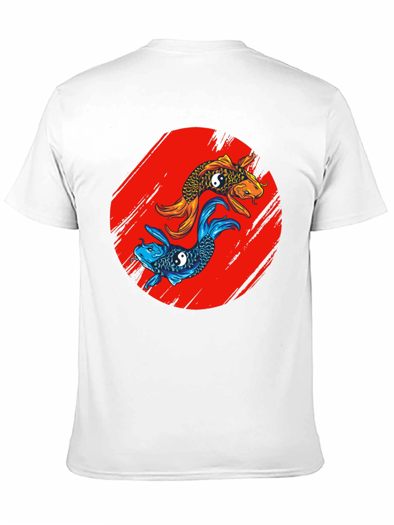 Koi Fish Yin Yang T-Shirt