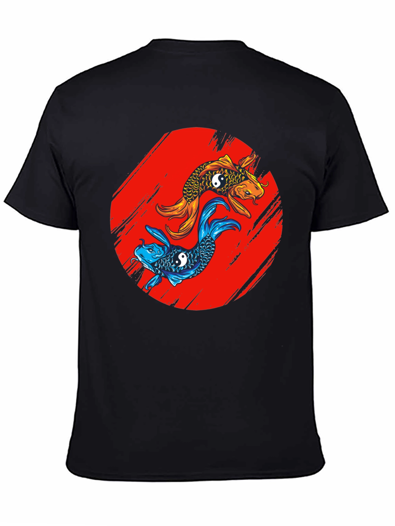 Koi Fish Yin Yang T-Shirt