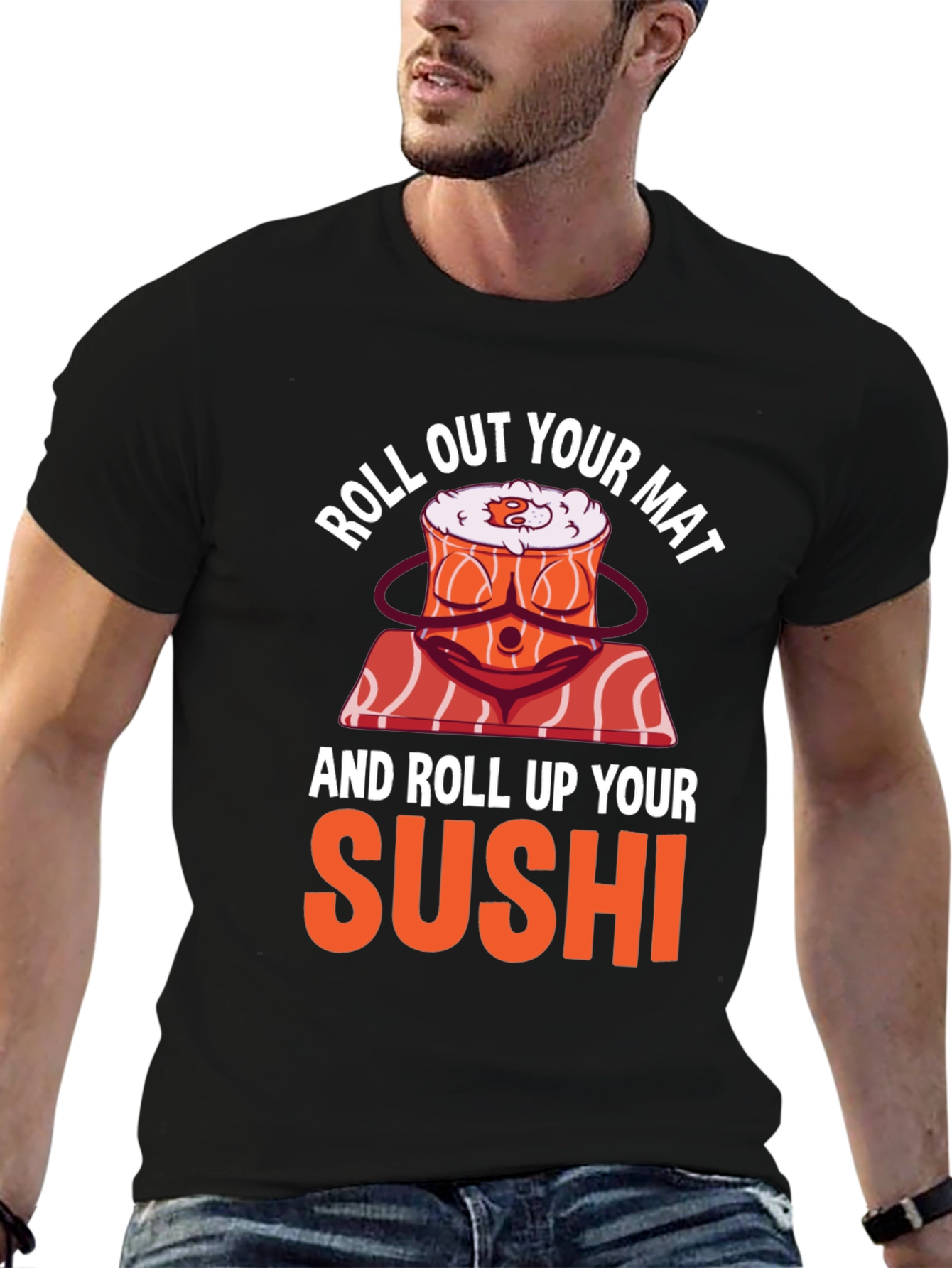 Roll Out Your Mat Sushi T-Shirt