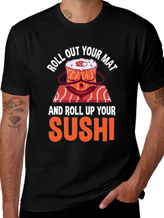 Roll Out Your Mat Sushi T-Shirt