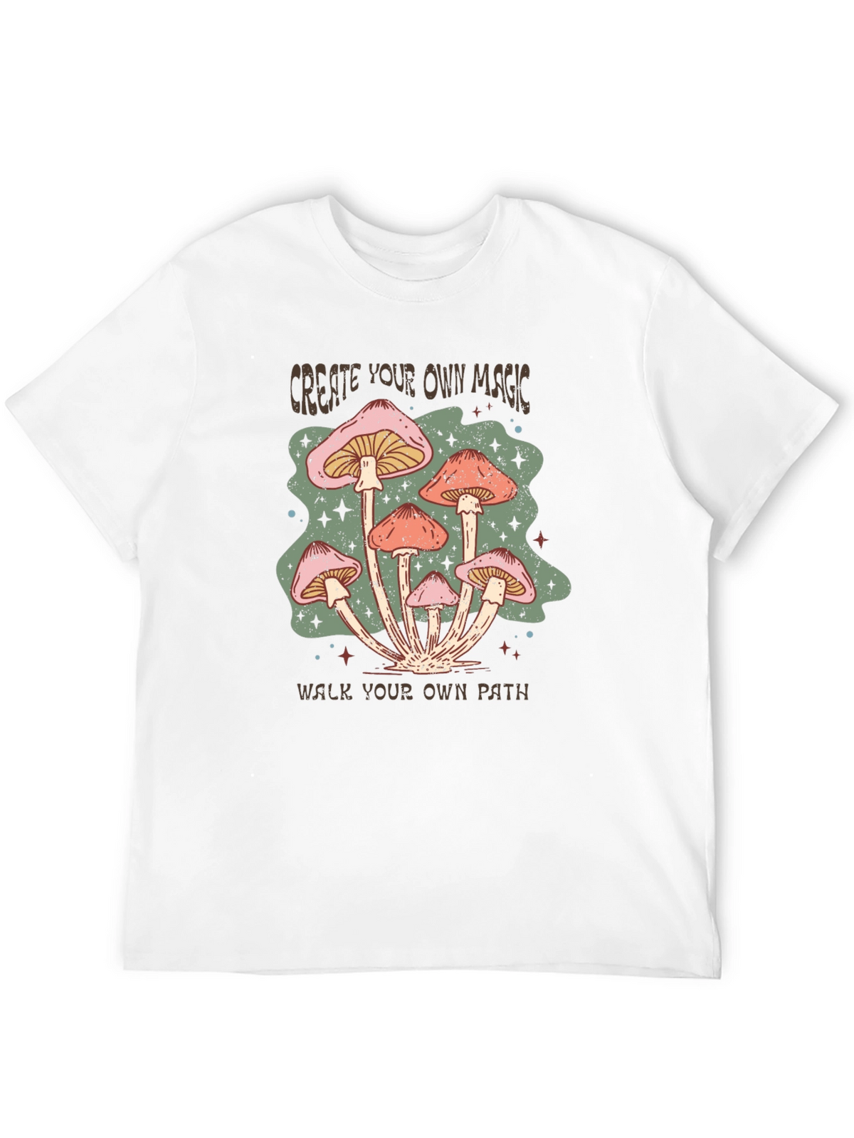 Mushroom Magic Graphic Tee -  Create Your Own Path