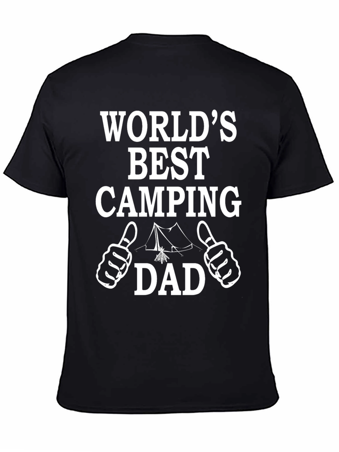 Worlds Best Camping Dad T-Shirt