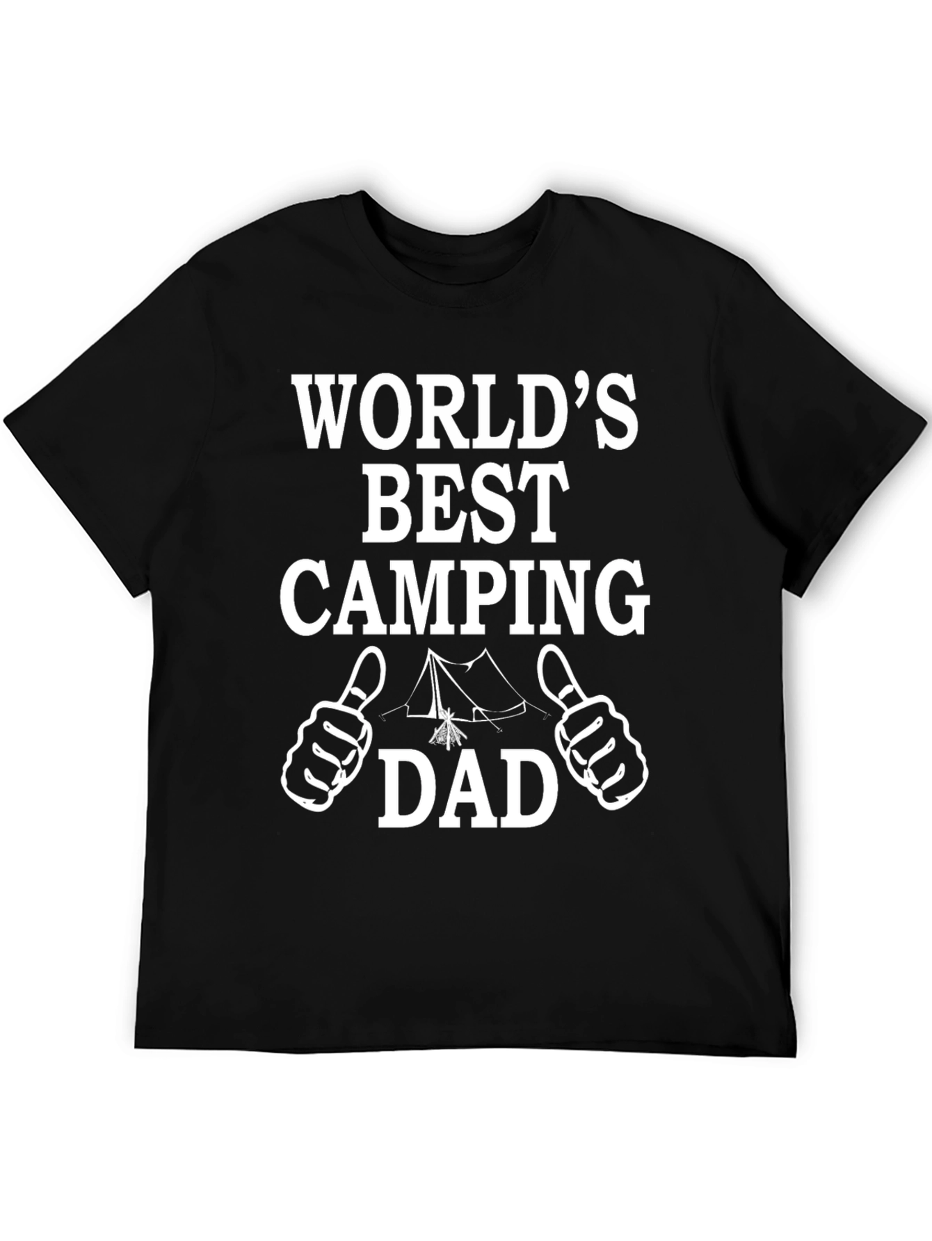 Worlds Best Camping Dad T-Shirt