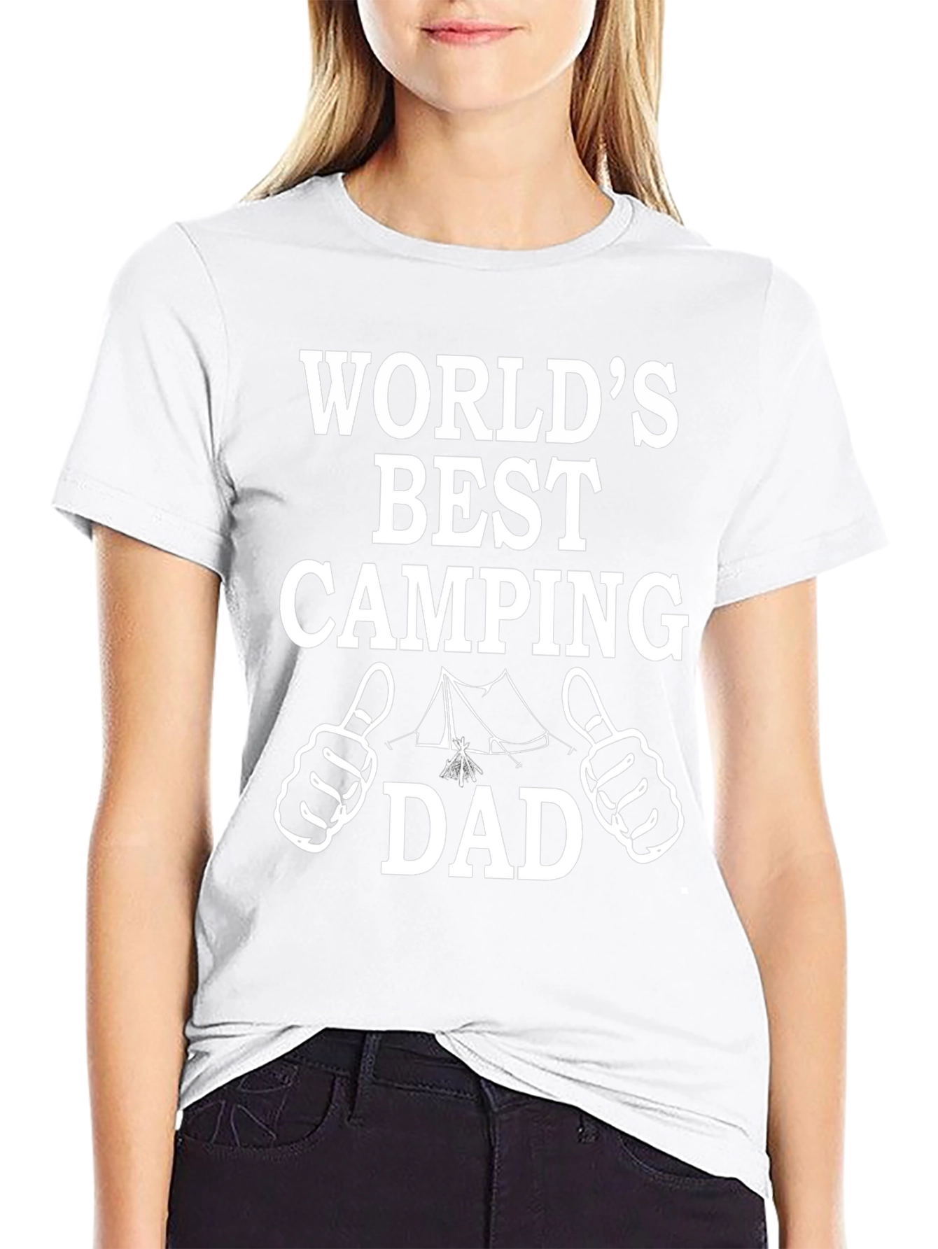Worlds Best Camping Dad T-Shirt