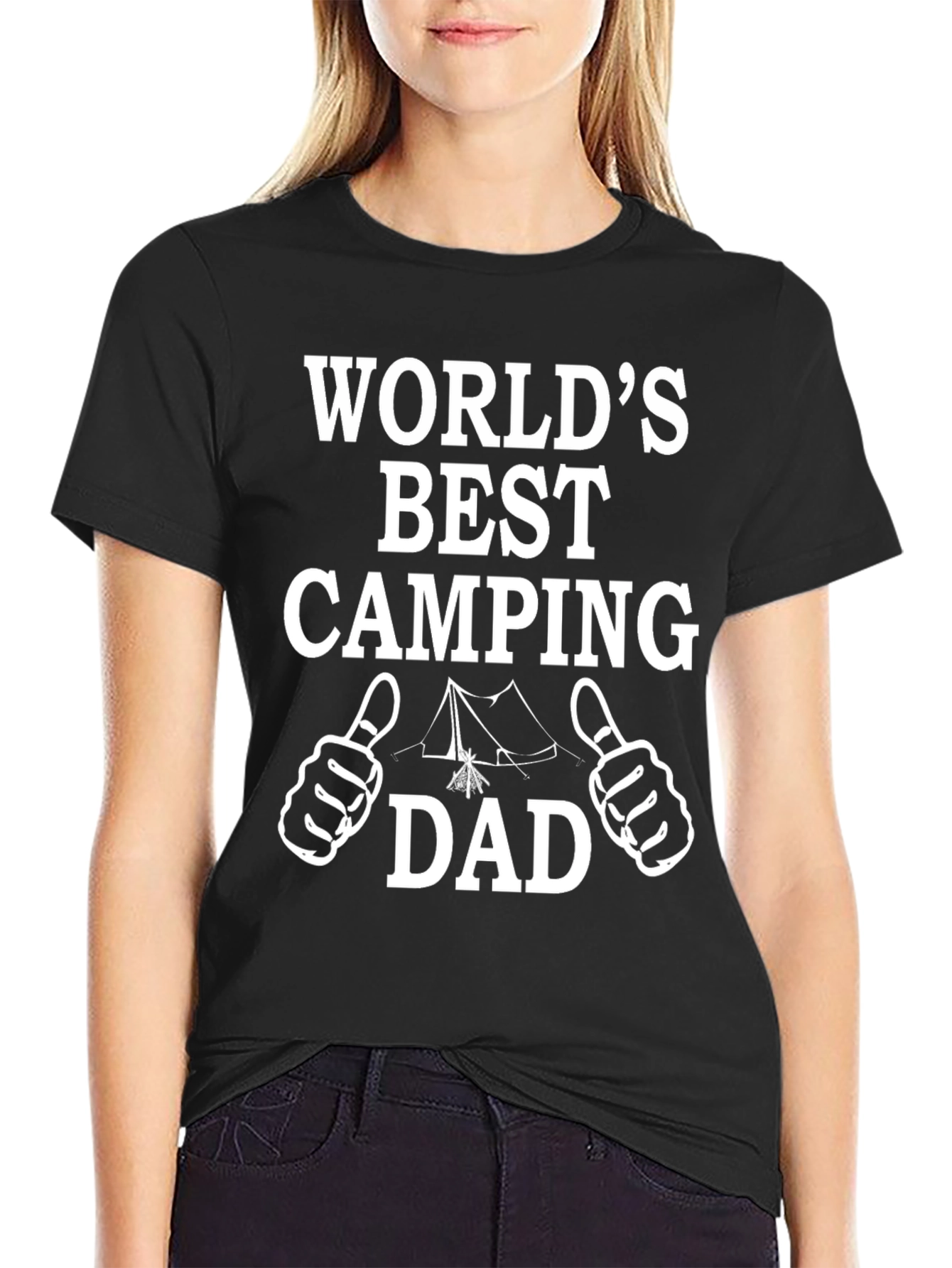 Worlds Best Camping Dad T-Shirt