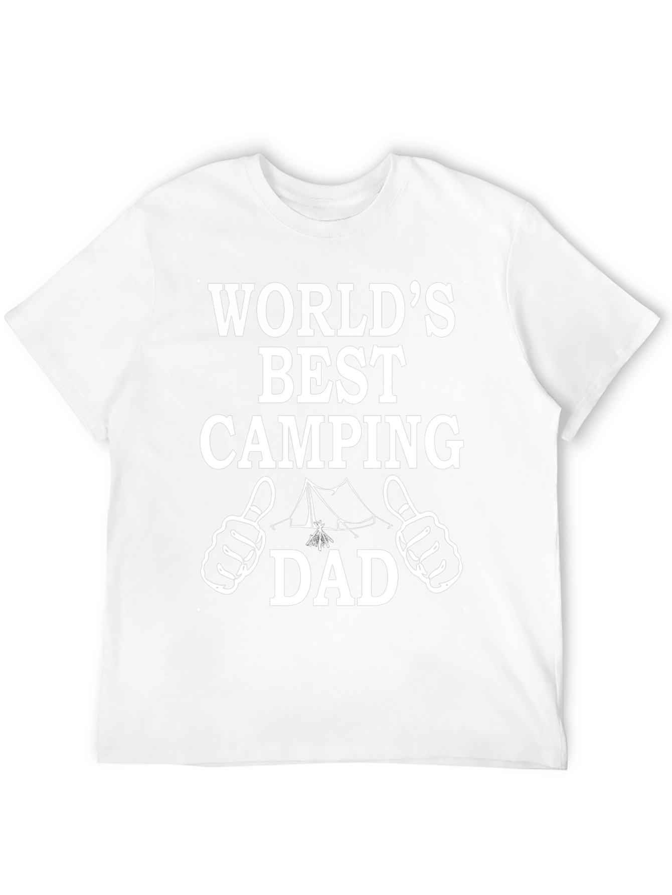 Worlds Best Camping Dad T-Shirt