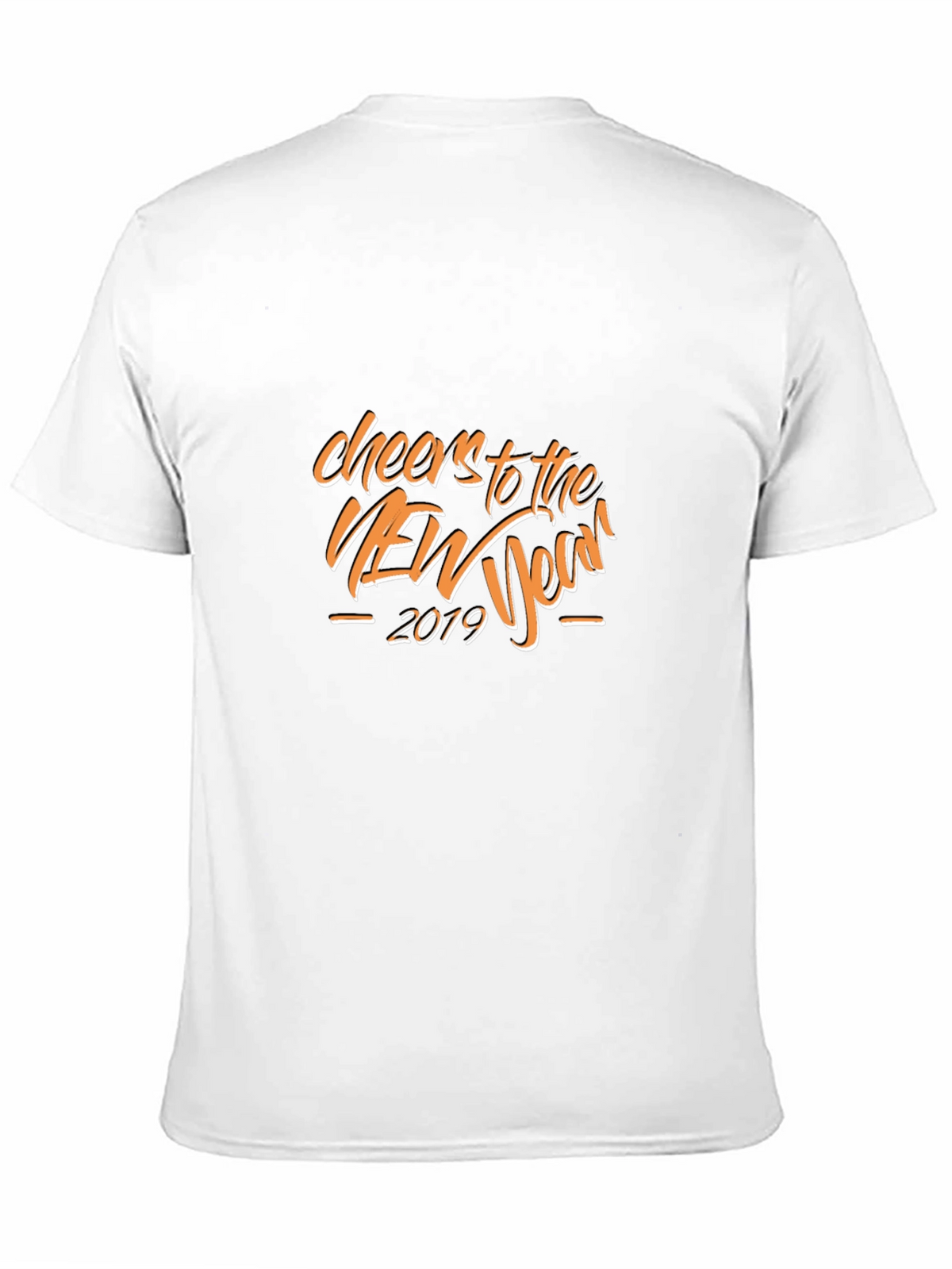 Cheers to the New Year Black Graphic Tee