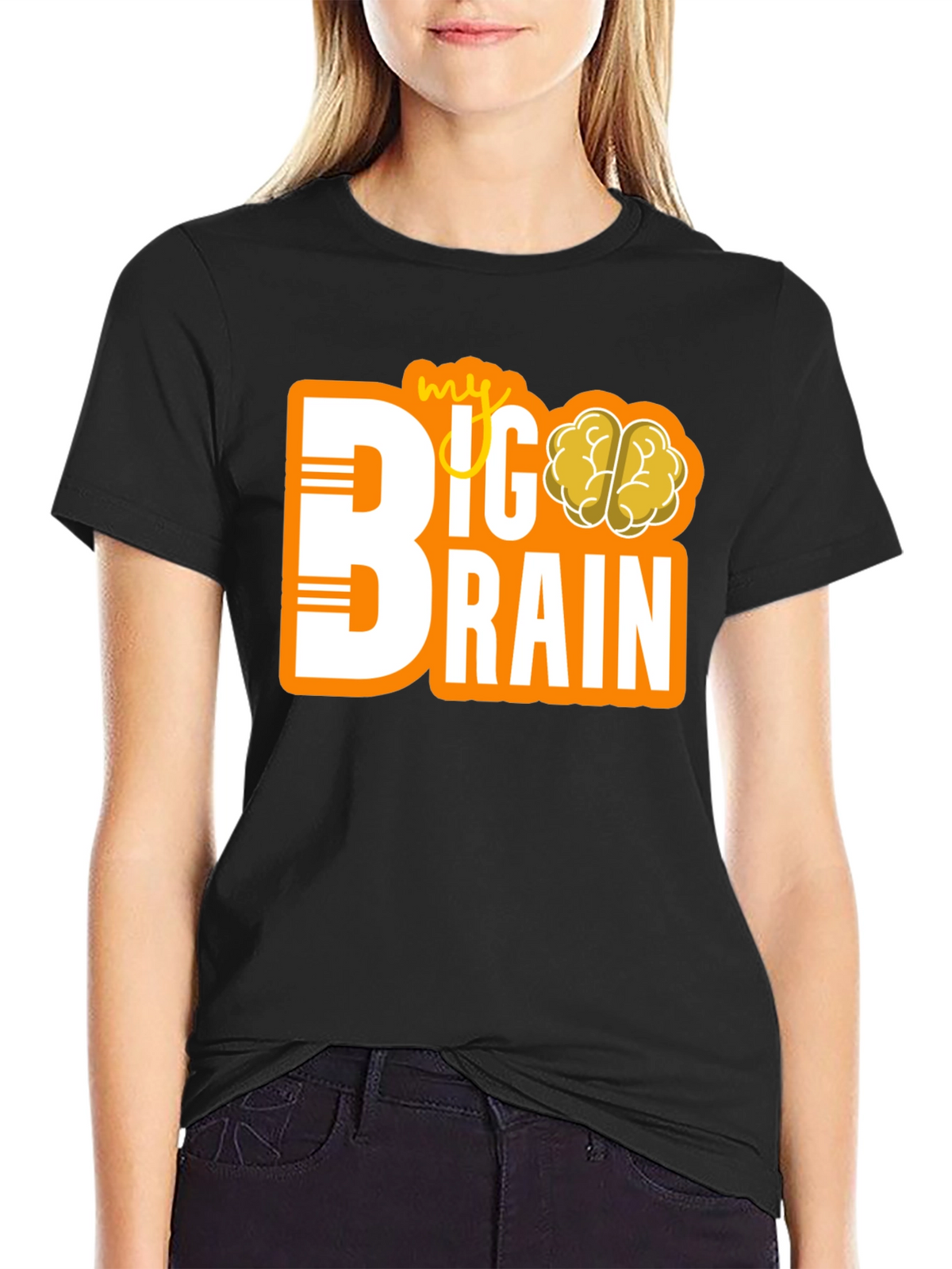 My Big Brain T-Shirt - Funny Graphic Tee