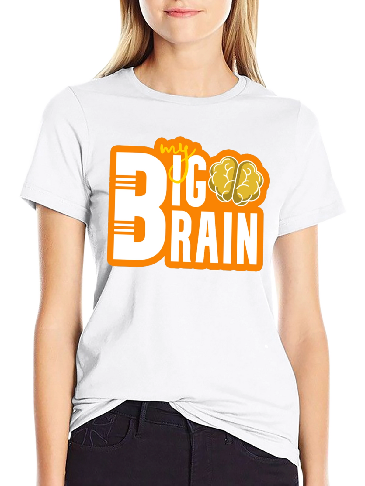 My Big Brain T-Shirt - Funny Graphic Tee