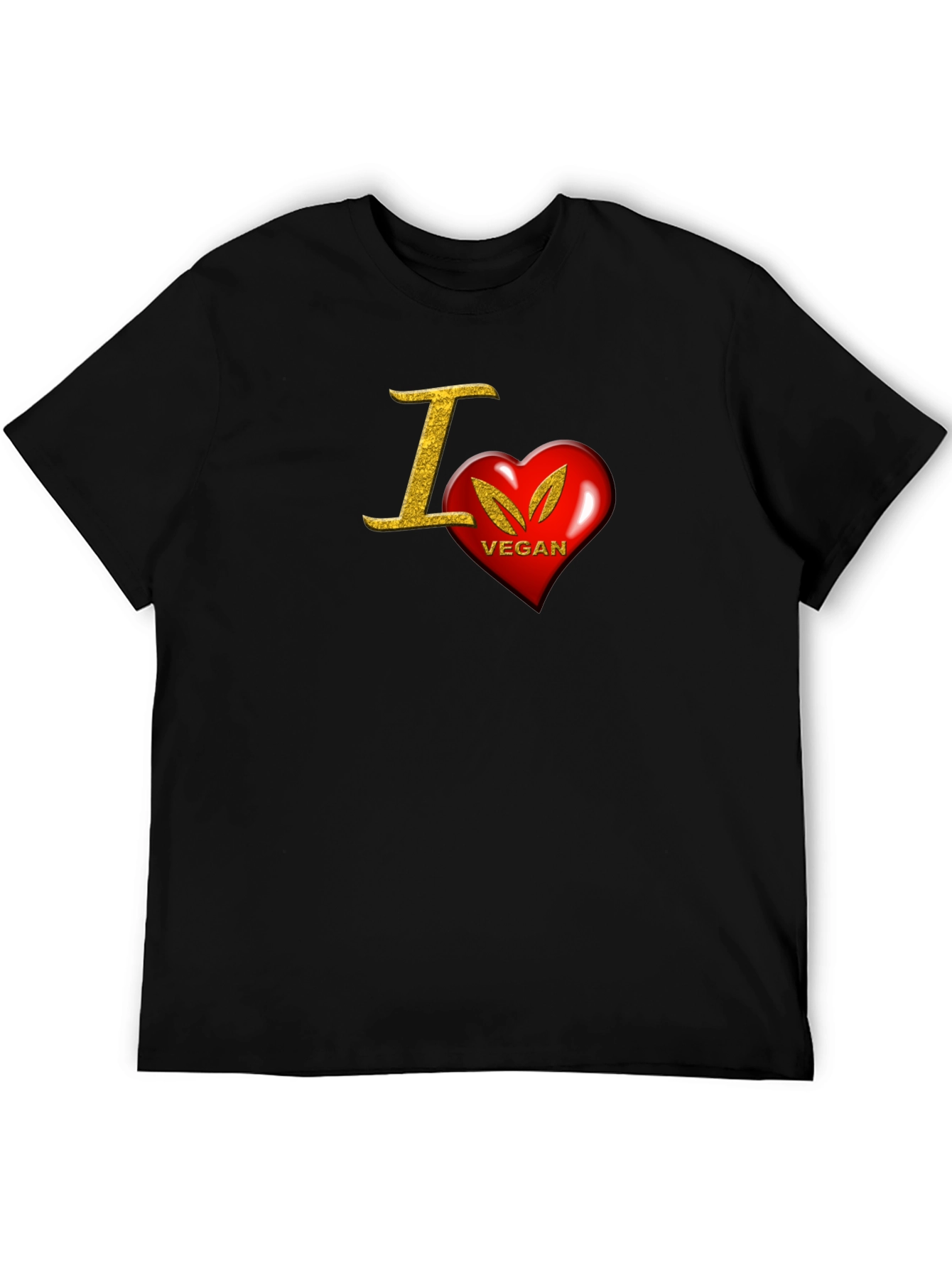 I Love Vegan T-Shirt