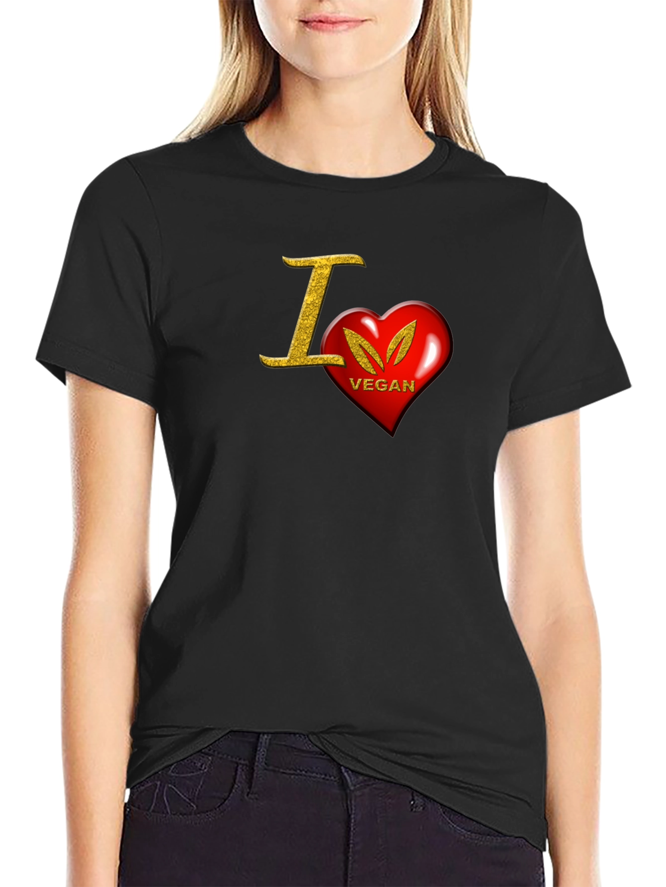 I Love Vegan T-Shirt