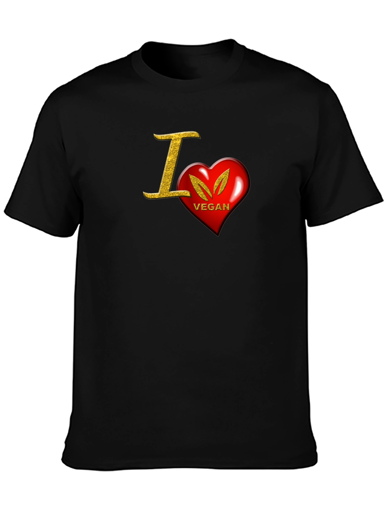 I Love Vegan T-Shirt