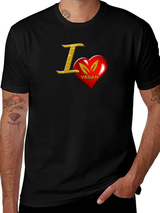 I Love Vegan T-Shirt