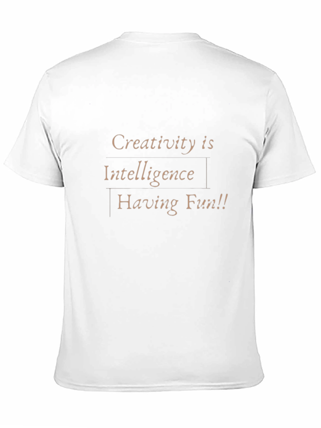 Creative Intelligence T-Shirt - Inspiring Design