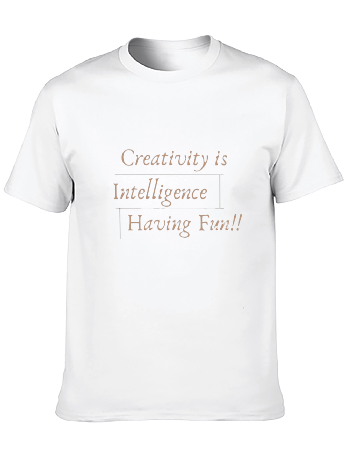 Creative Intelligence T-Shirt - Inspiring Design