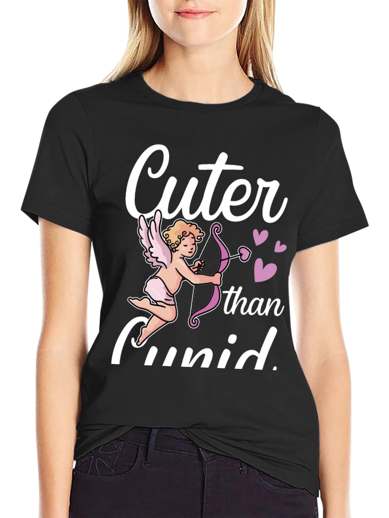Cuter Than Cupid Valentines Day T-Shirt