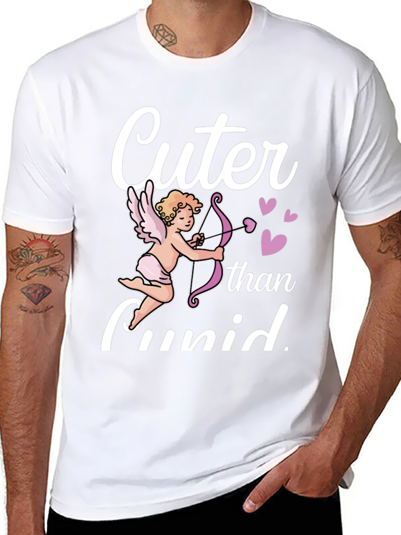 Cuter Than Cupid Valentines Day T-Shirt