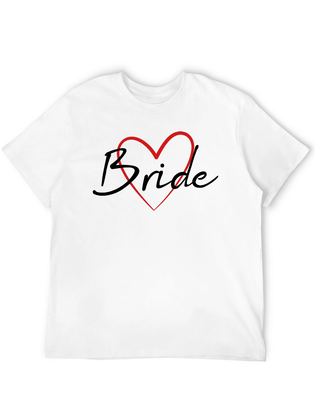 Bride Heart T-Shirt - Wedding Party Tee