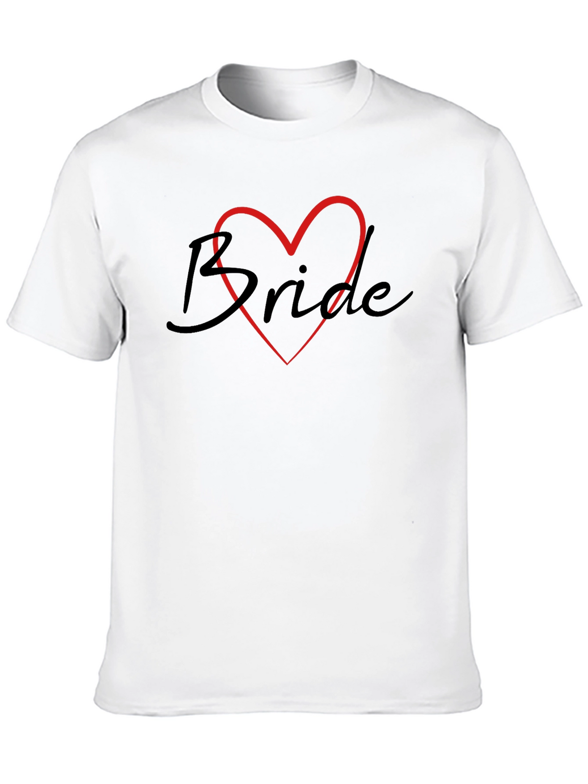 Bride Heart T-Shirt - Wedding Party Tee