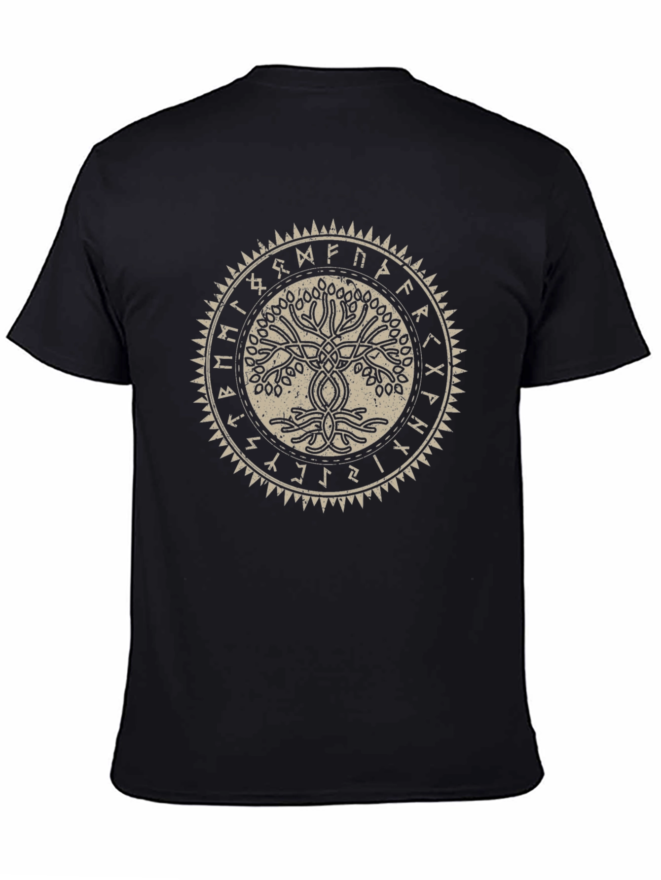 Yggdrasil Tree of Life Viking Rune T-Shirt