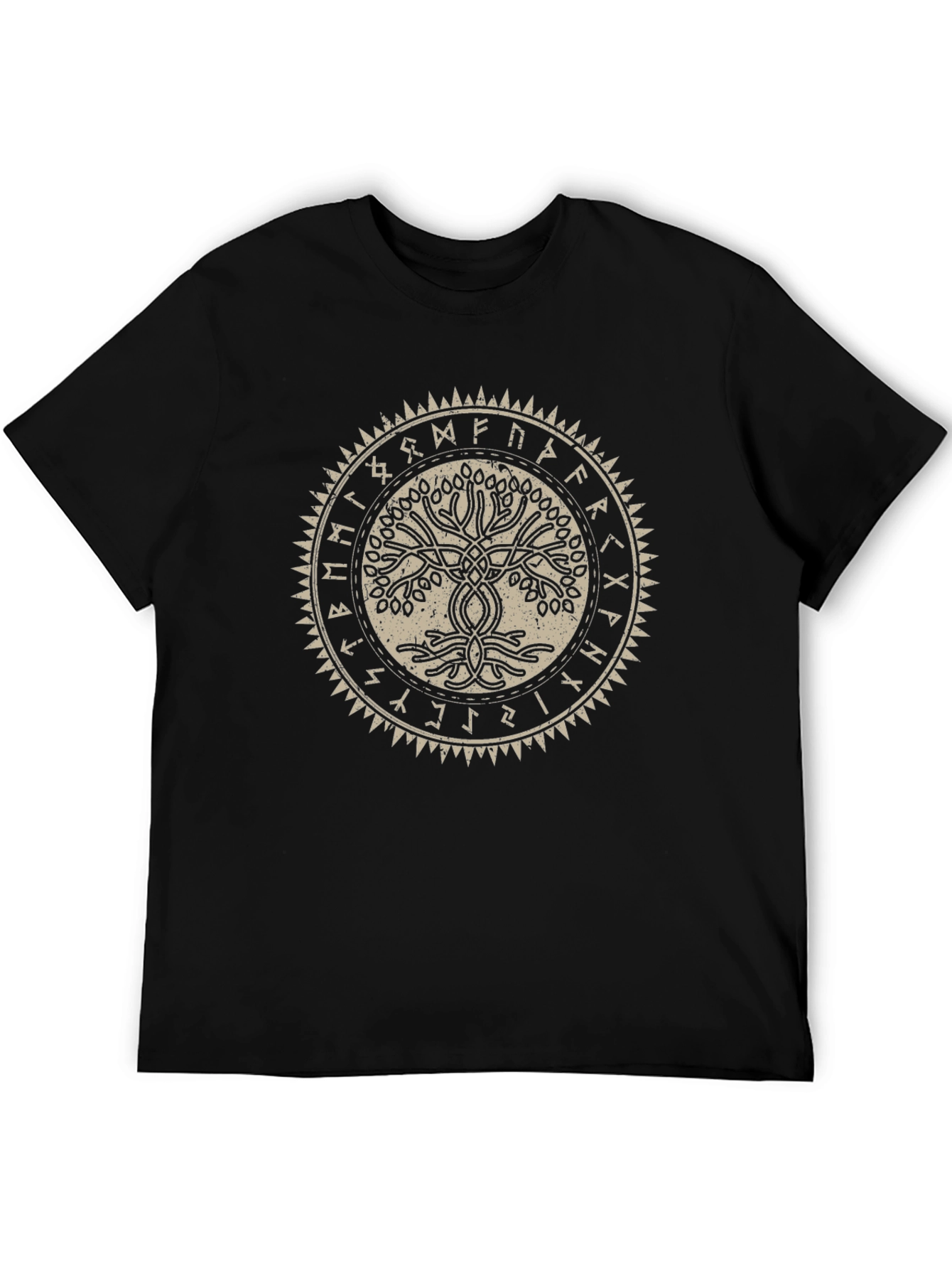 Yggdrasil Tree of Life Viking Rune T-Shirt