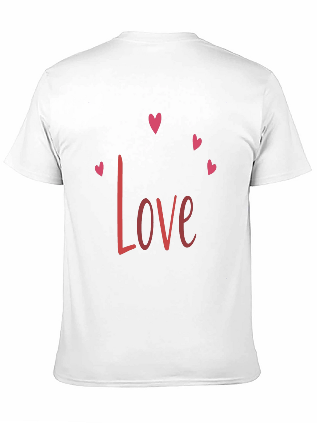 Love Graphic Black T-Shirt - Valentines Day