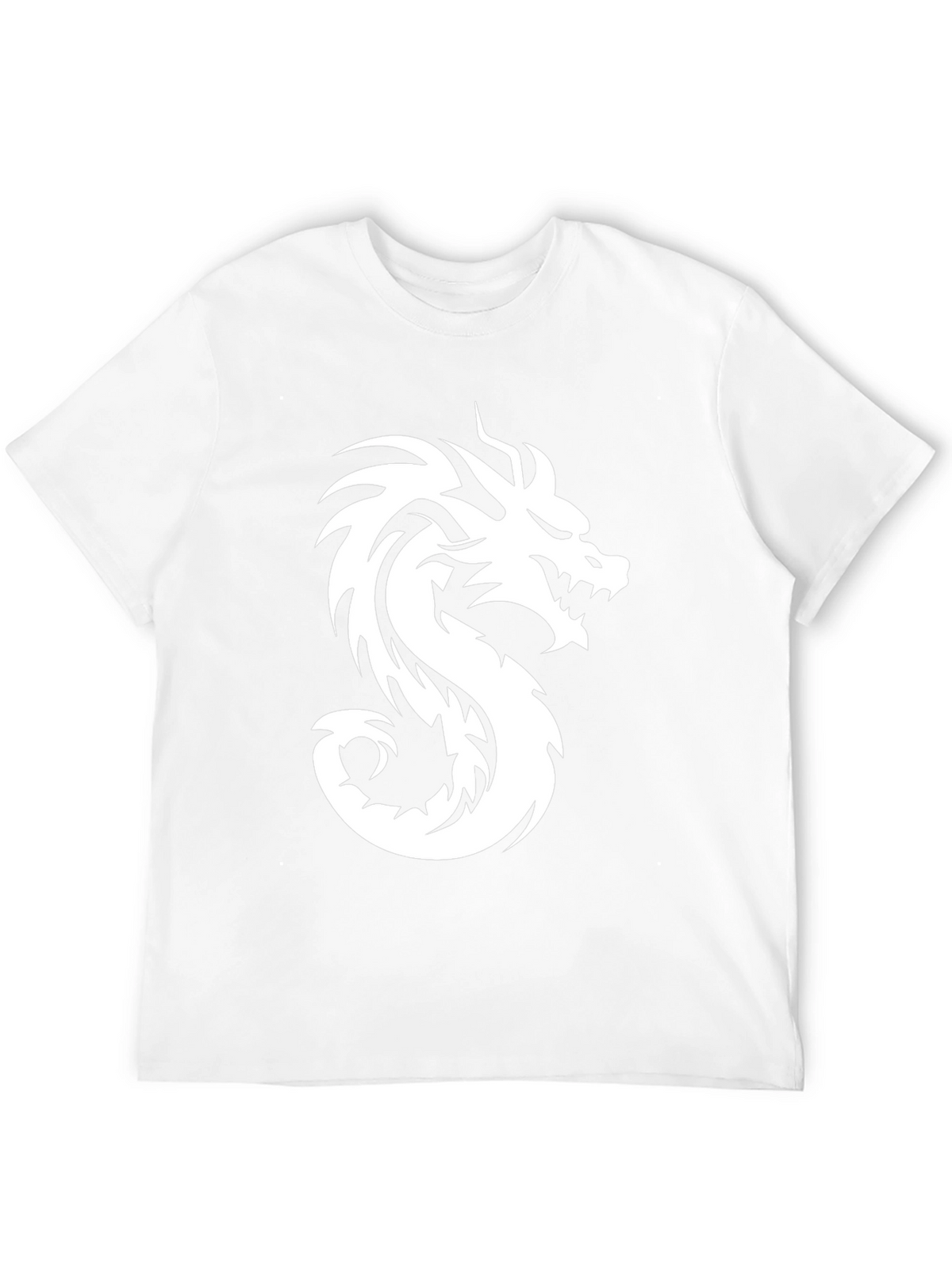 Mens Black Dragon Graphic Tee