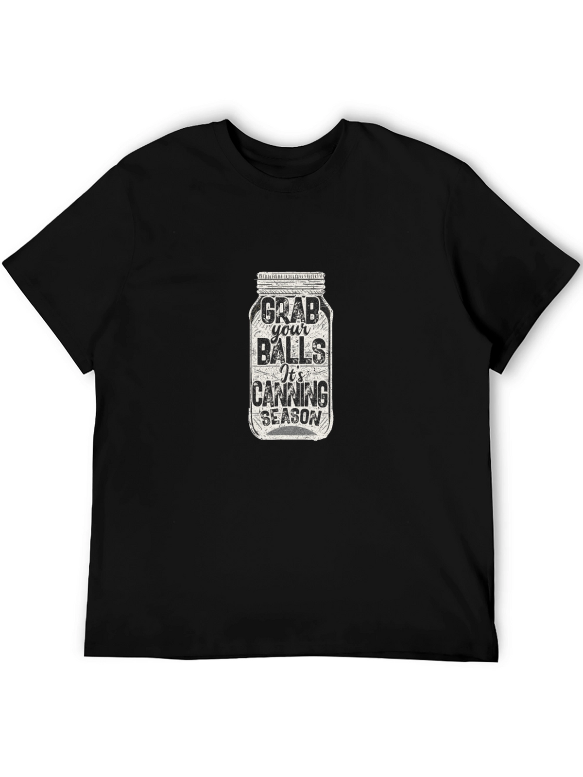 Grab Your Balls Canning Season Graphic T-Shirt