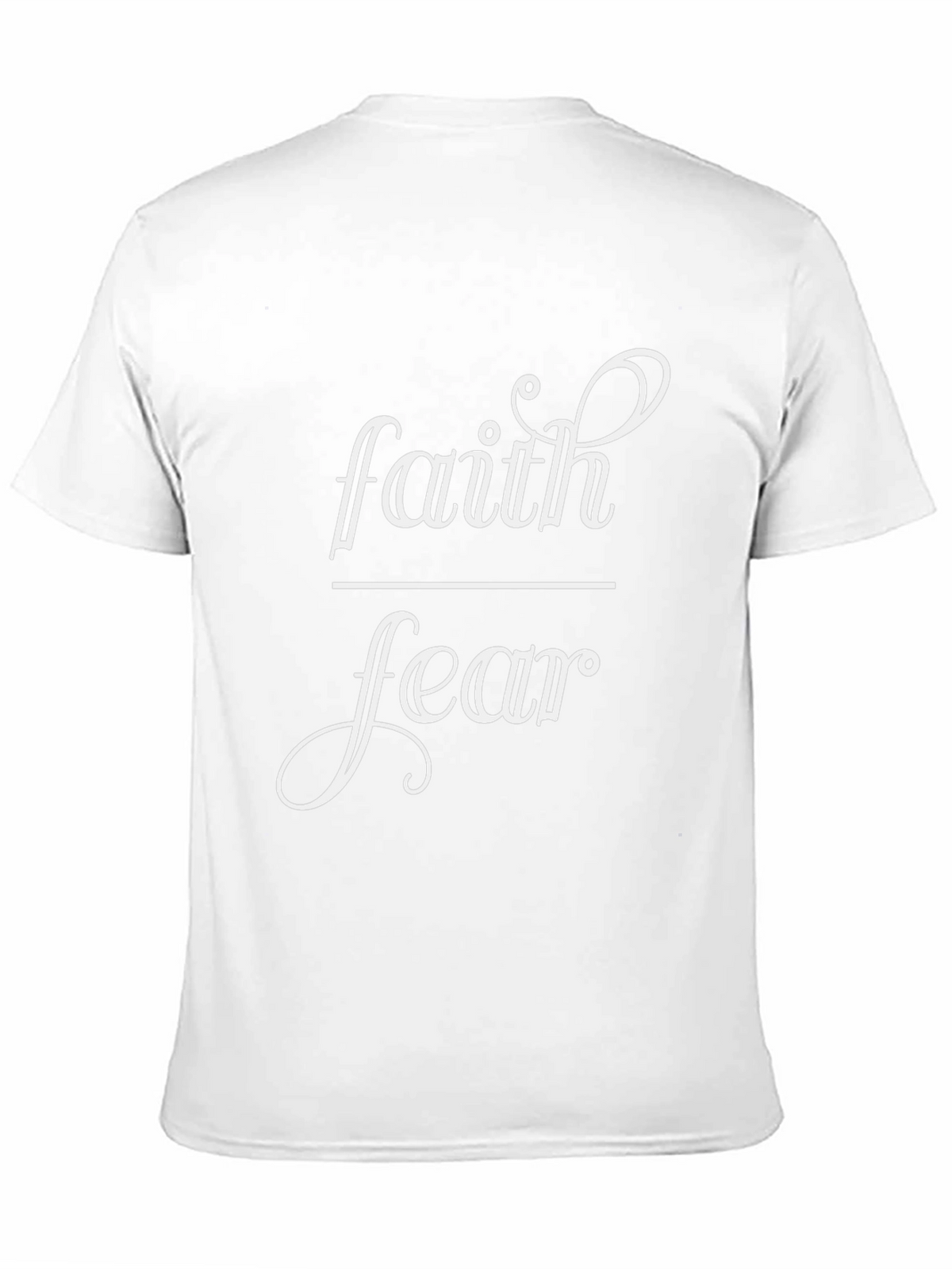 Faith Over Fear Graphic Tee - Black