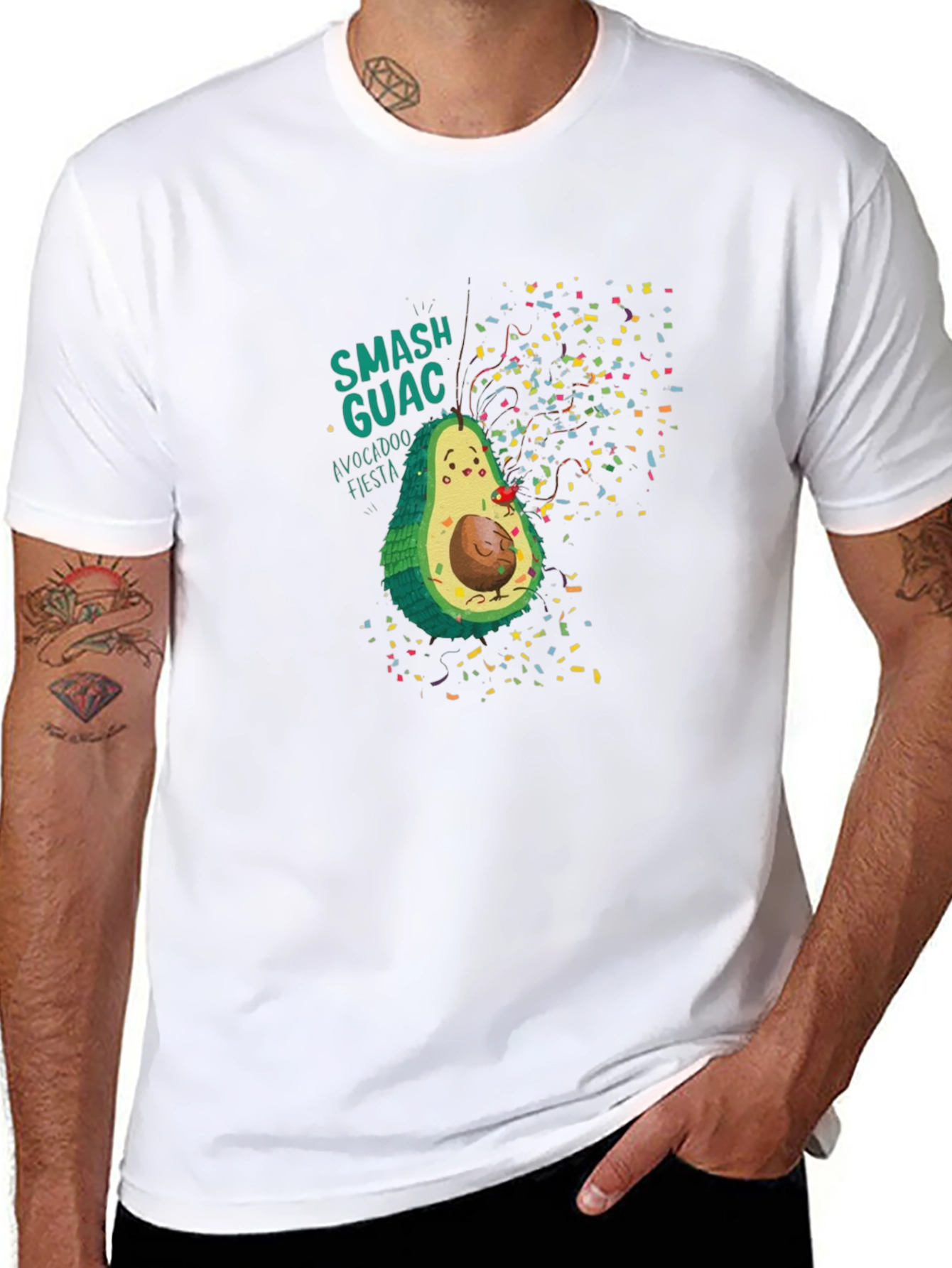 Smash Guac Avocado Fiesta T-Shirt