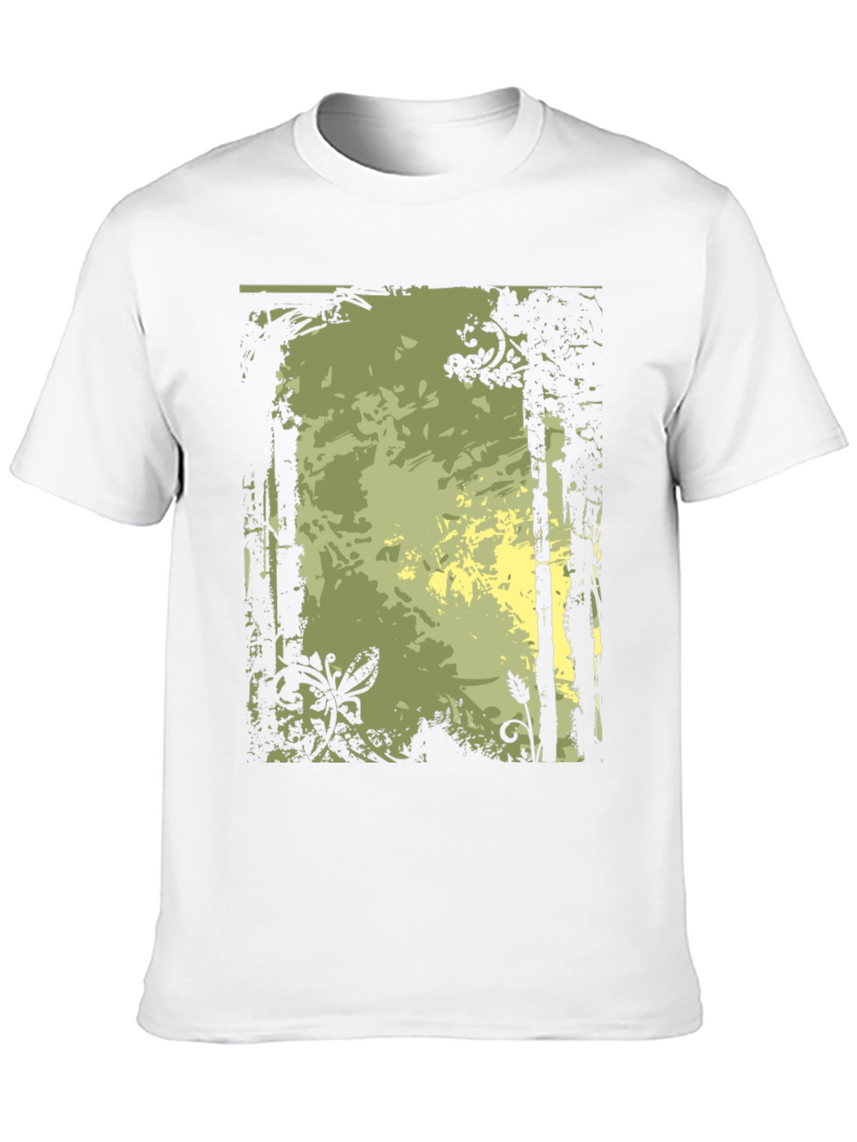Nature-Inspired Graphic Print Tee