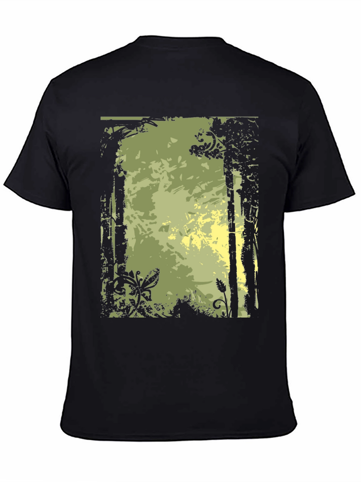 Nature-Inspired Graphic Print Tee