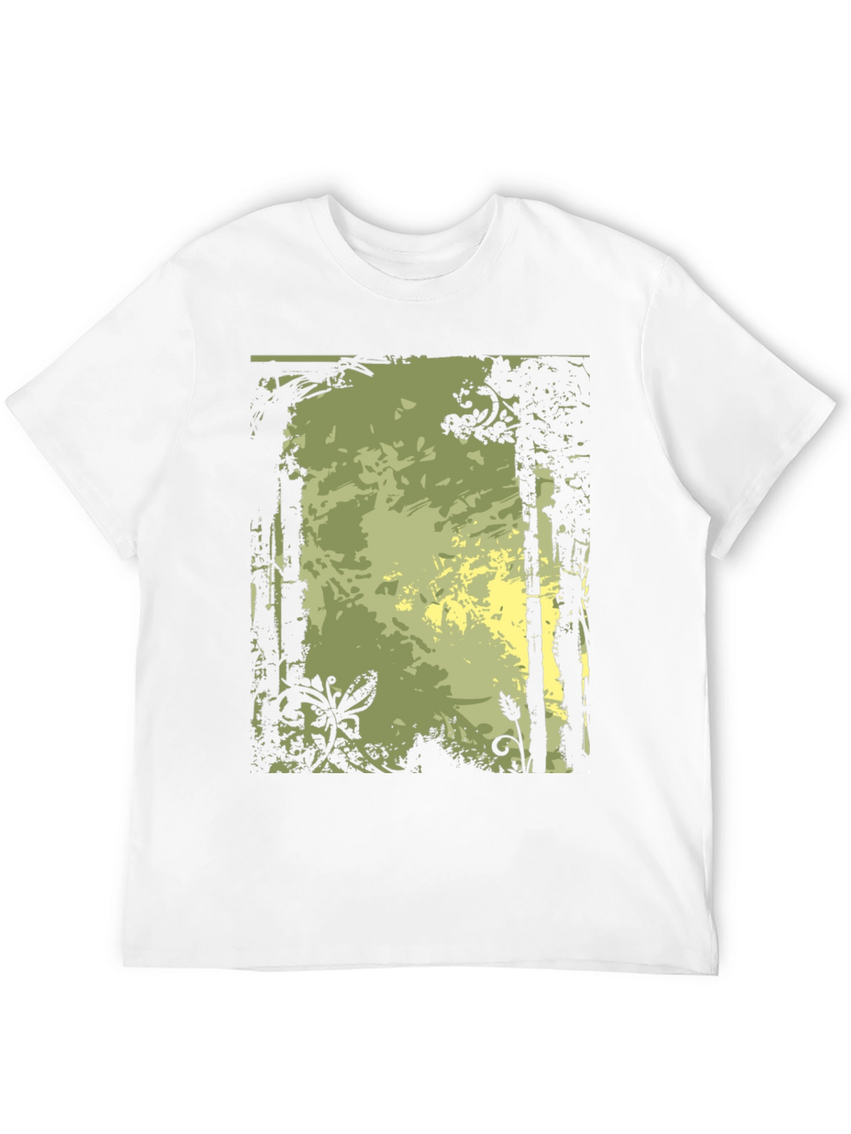Nature-Inspired Graphic Print Tee