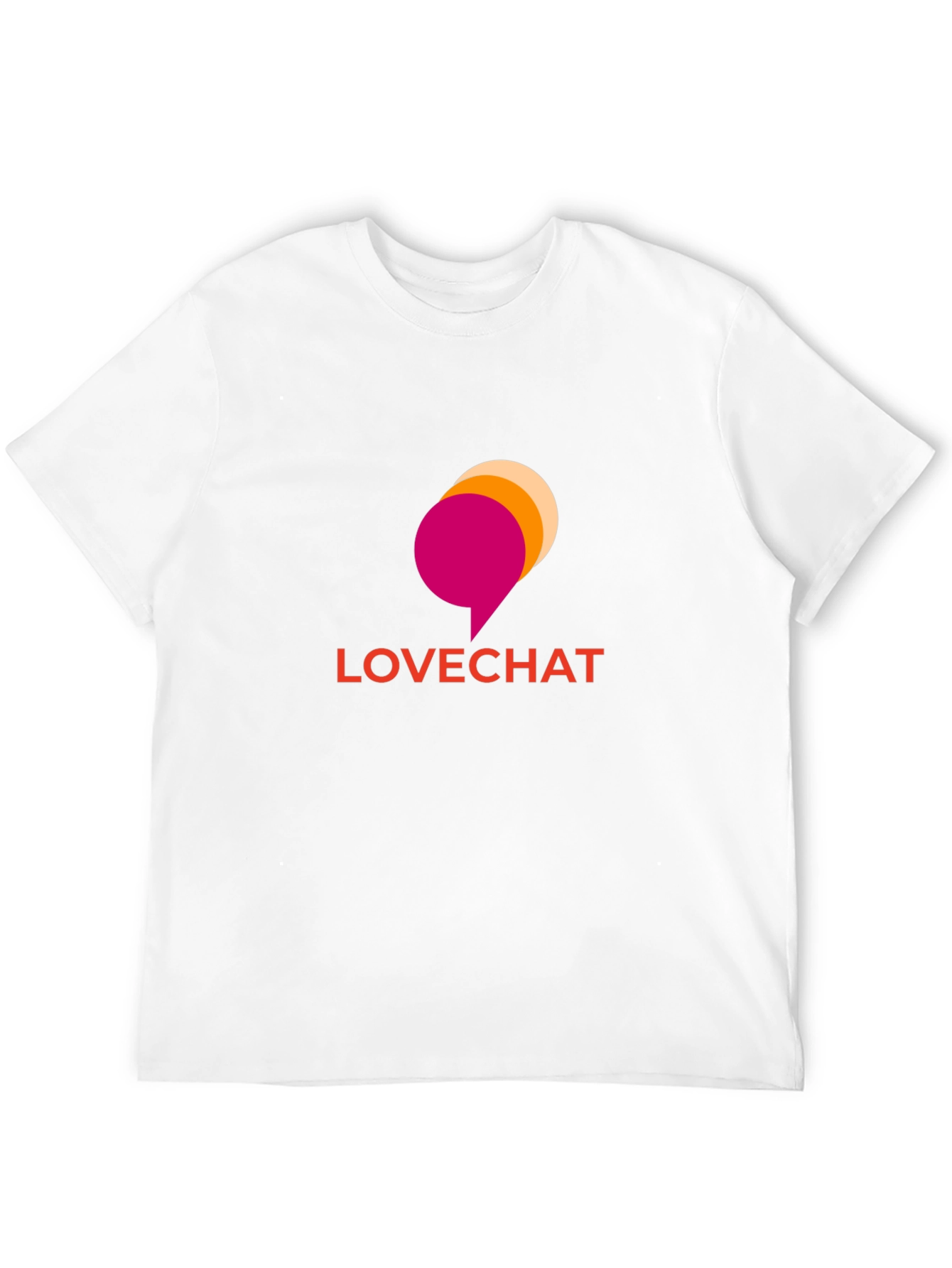 Lovechat Graphic Tee - Soft Black T-Shirt