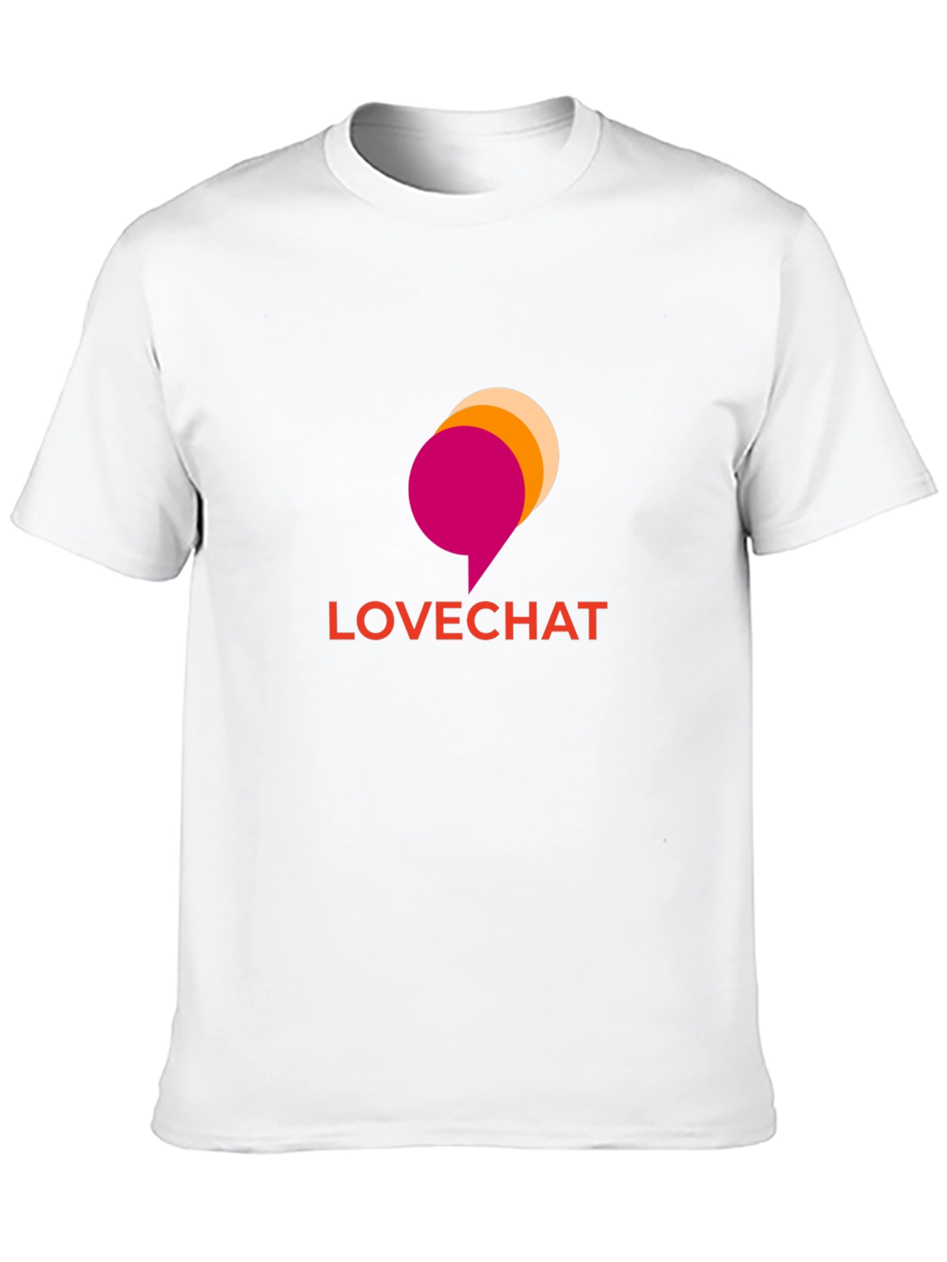 Lovechat Graphic Tee - Soft Black T-Shirt